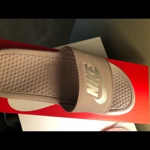 Nike slides!